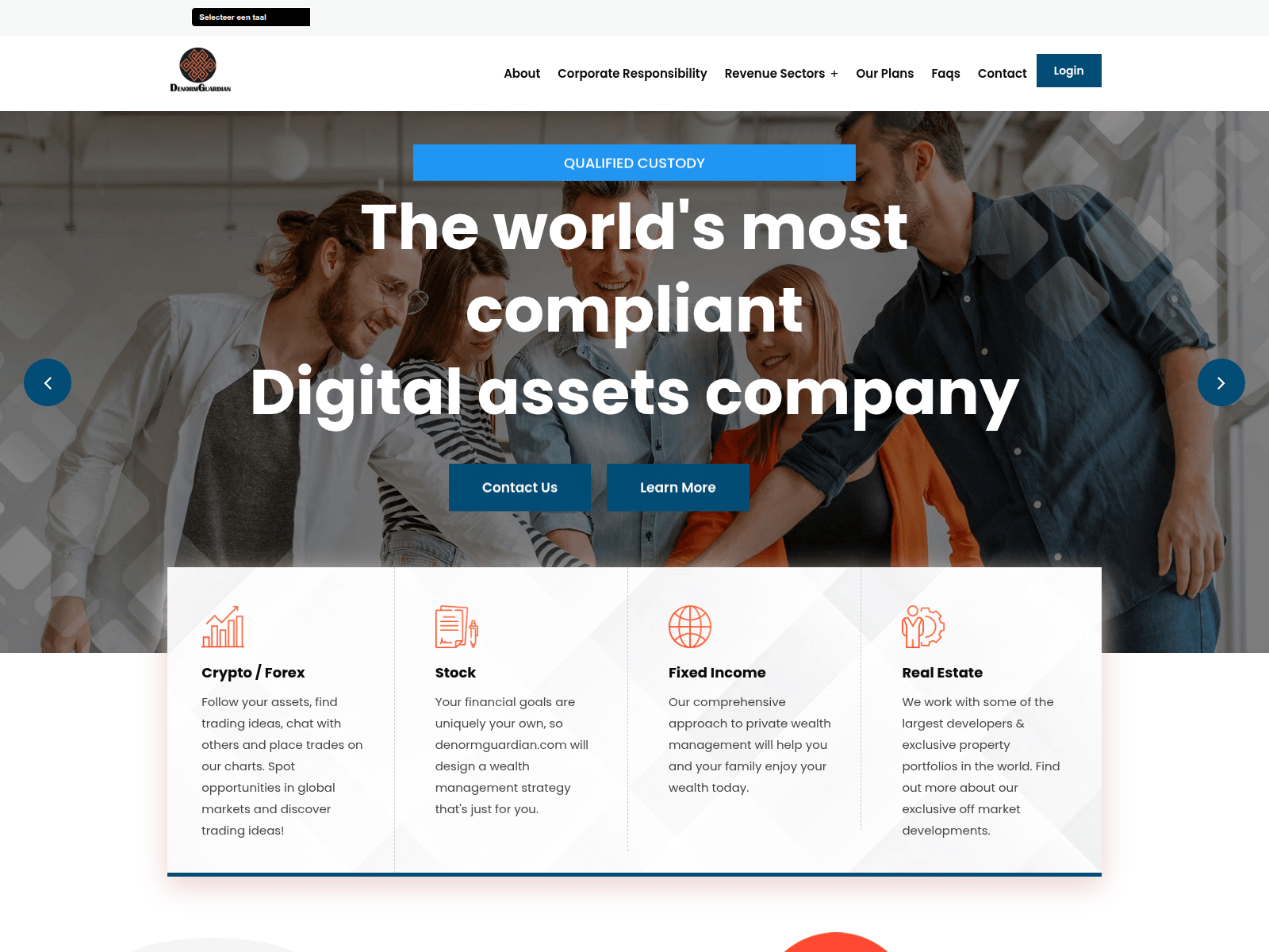 Screenshot of denormguardian.com