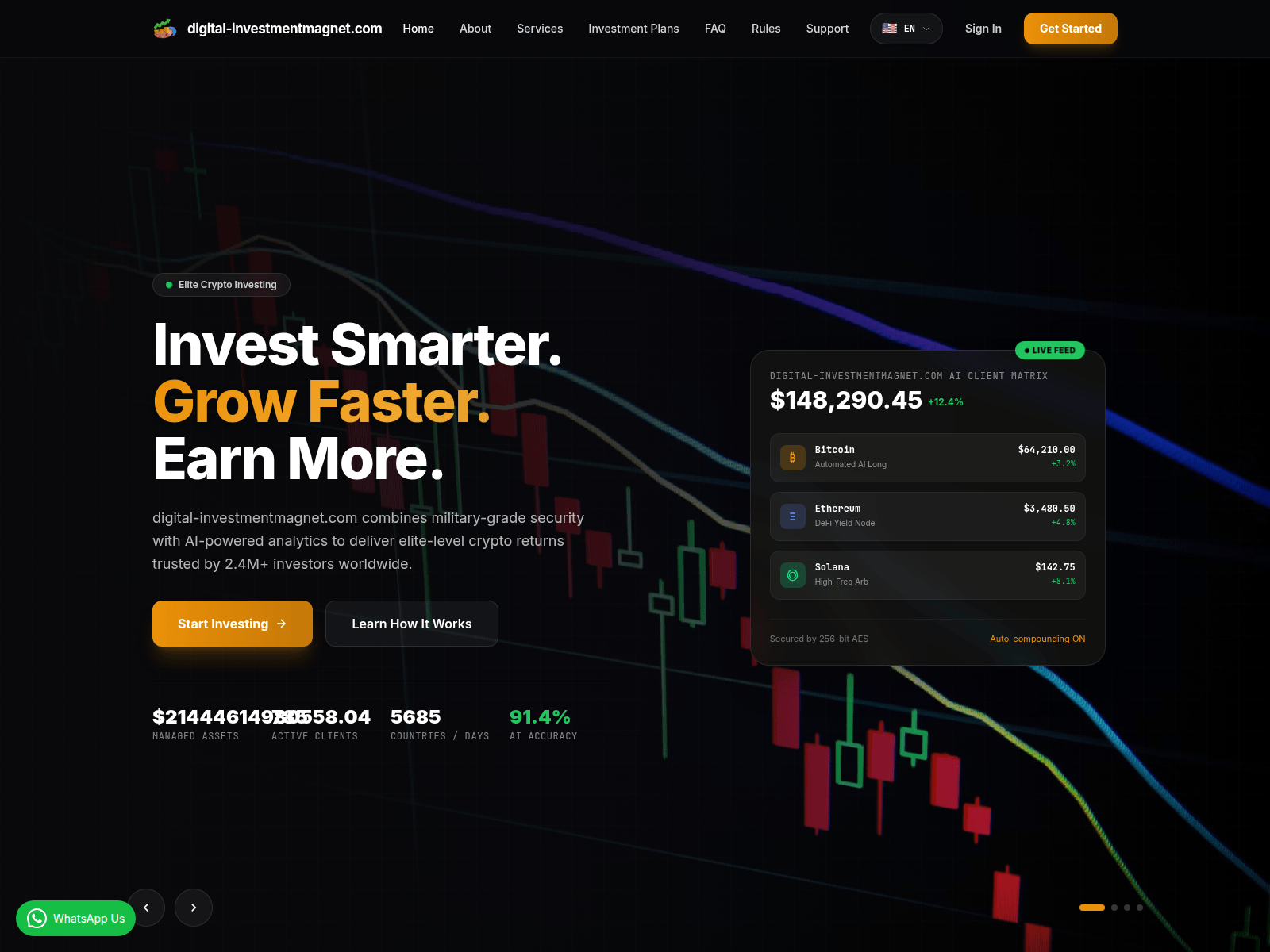 Screenshot of digital-investmentmagnet.com