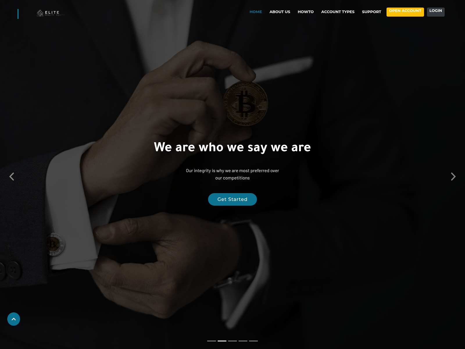 Screenshot of eliterealitygroup.org