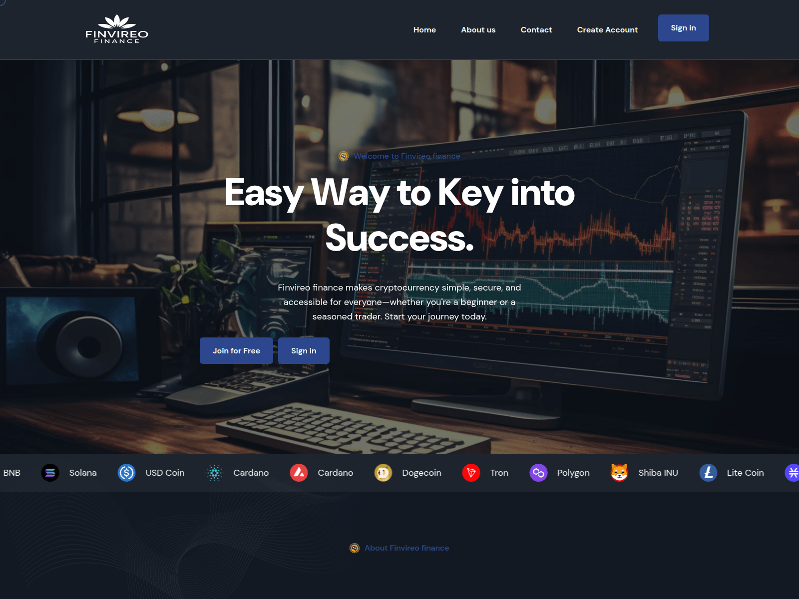 Screenshot of finvireo.com