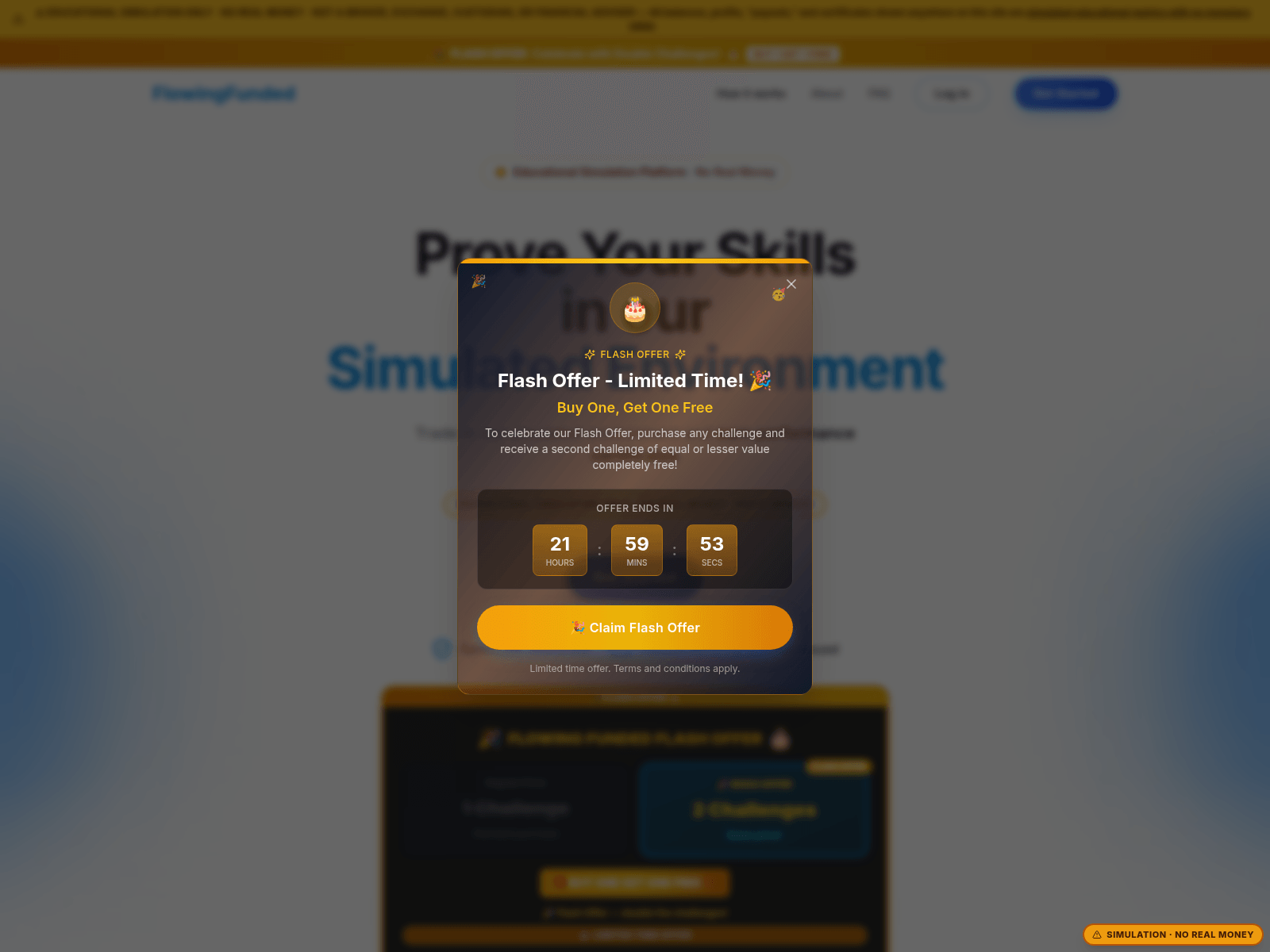Screenshot of flowingfunded.com