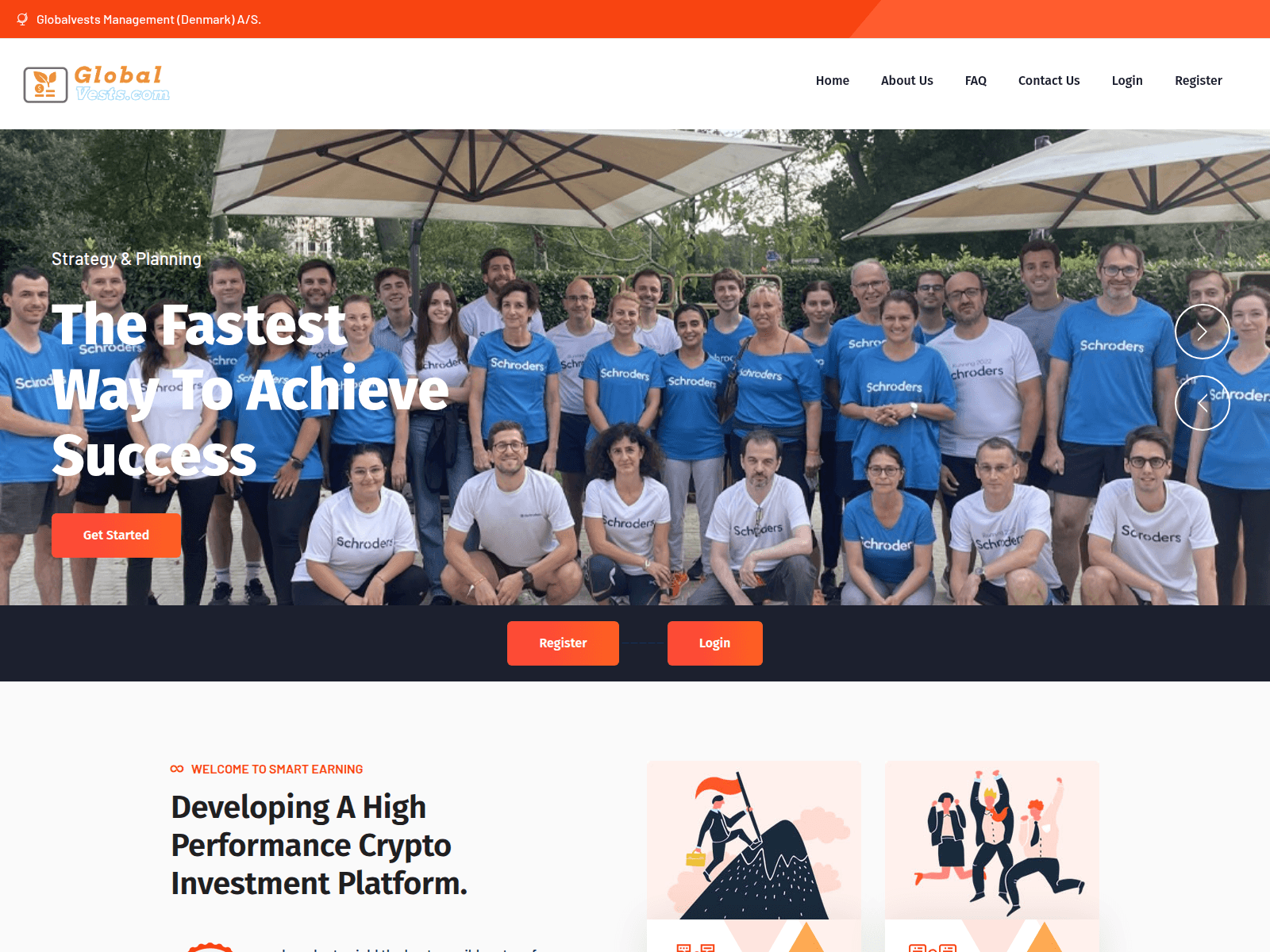 Screenshot of globalvests.com