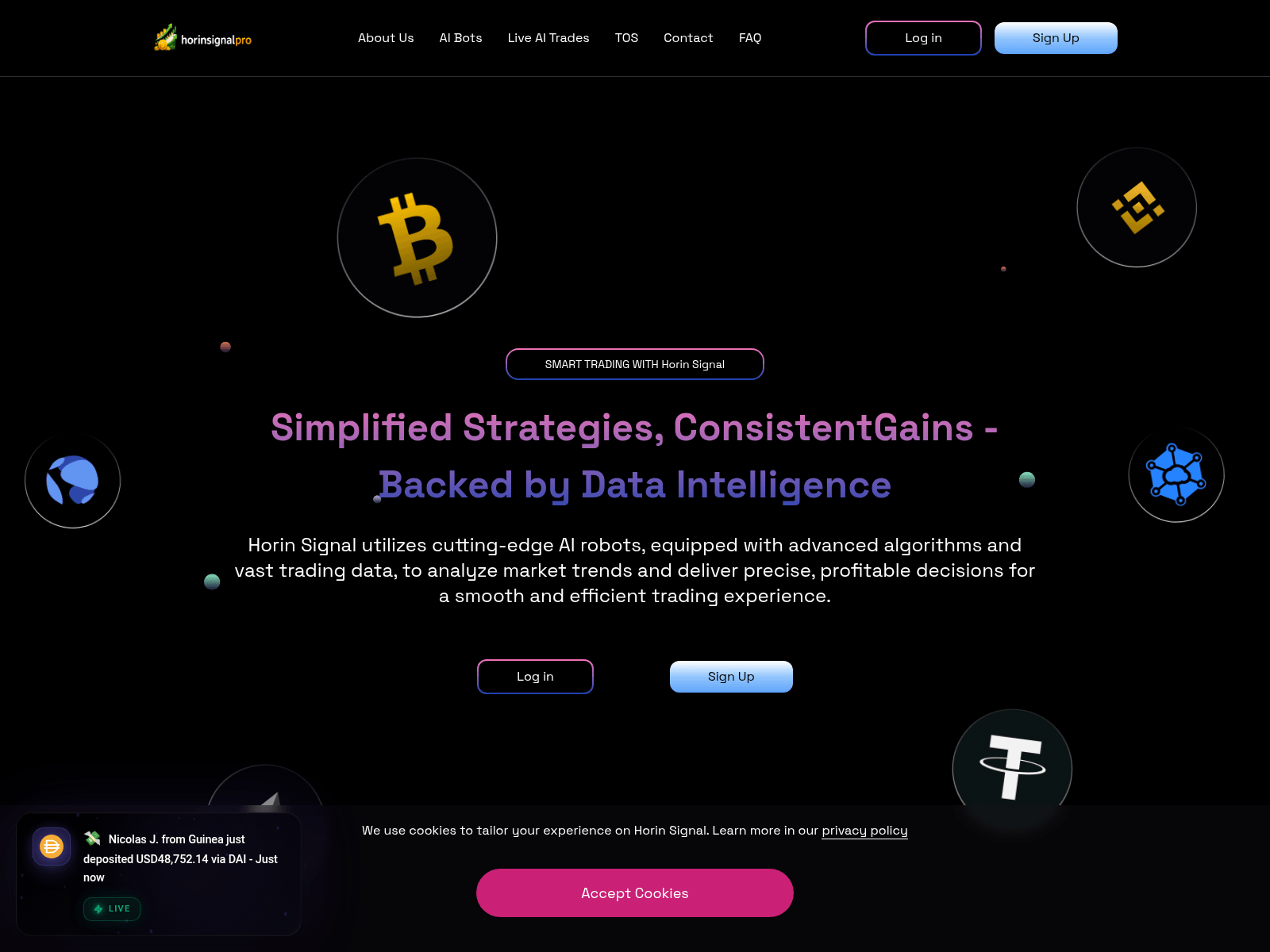 Screenshot of horinsig.com