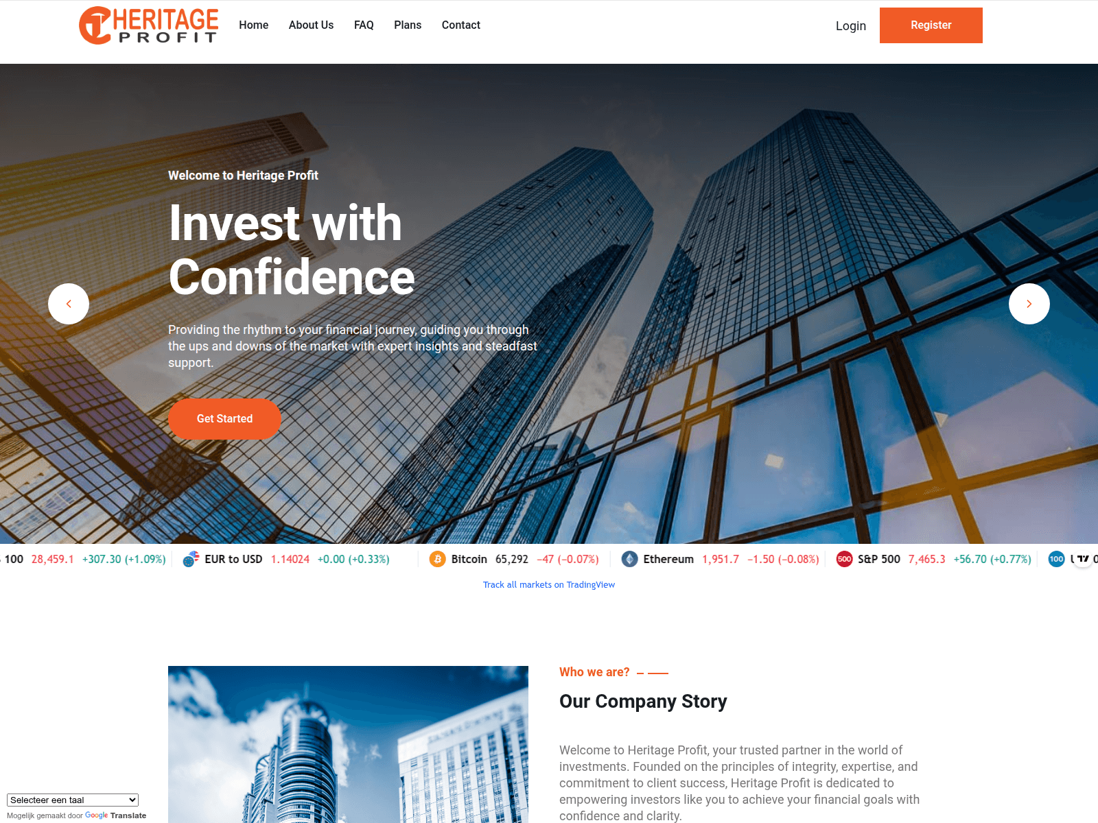 Screenshot of heritageprofit.com