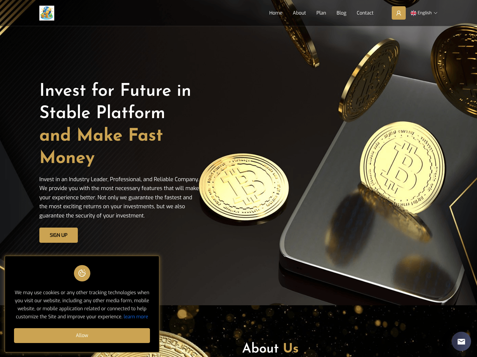 Screenshot of global-coinexchange.com