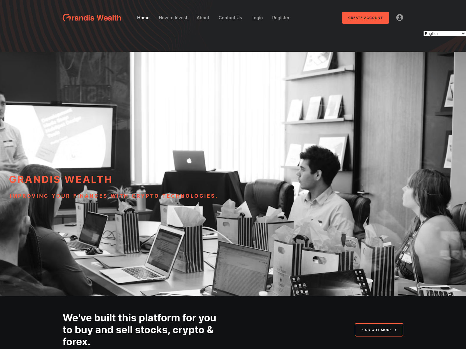 Screenshot of grandiswealth.com