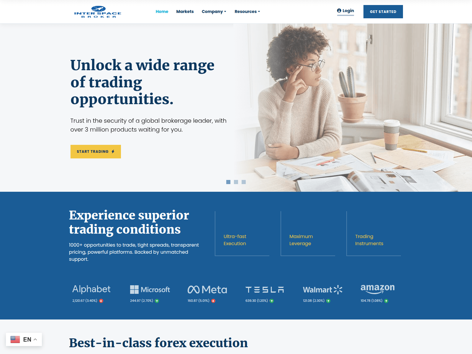 Screenshot of interspacebroker.com