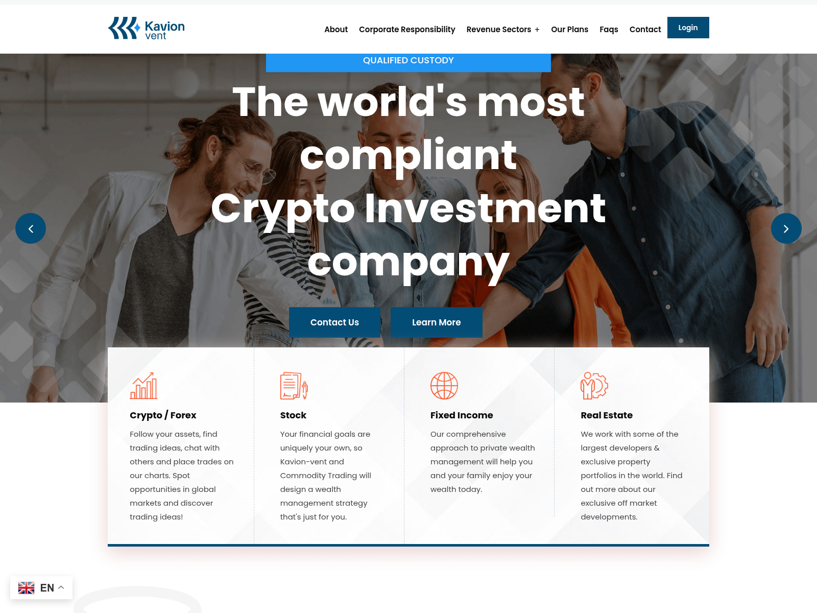 Screenshot of kavion-vent.com