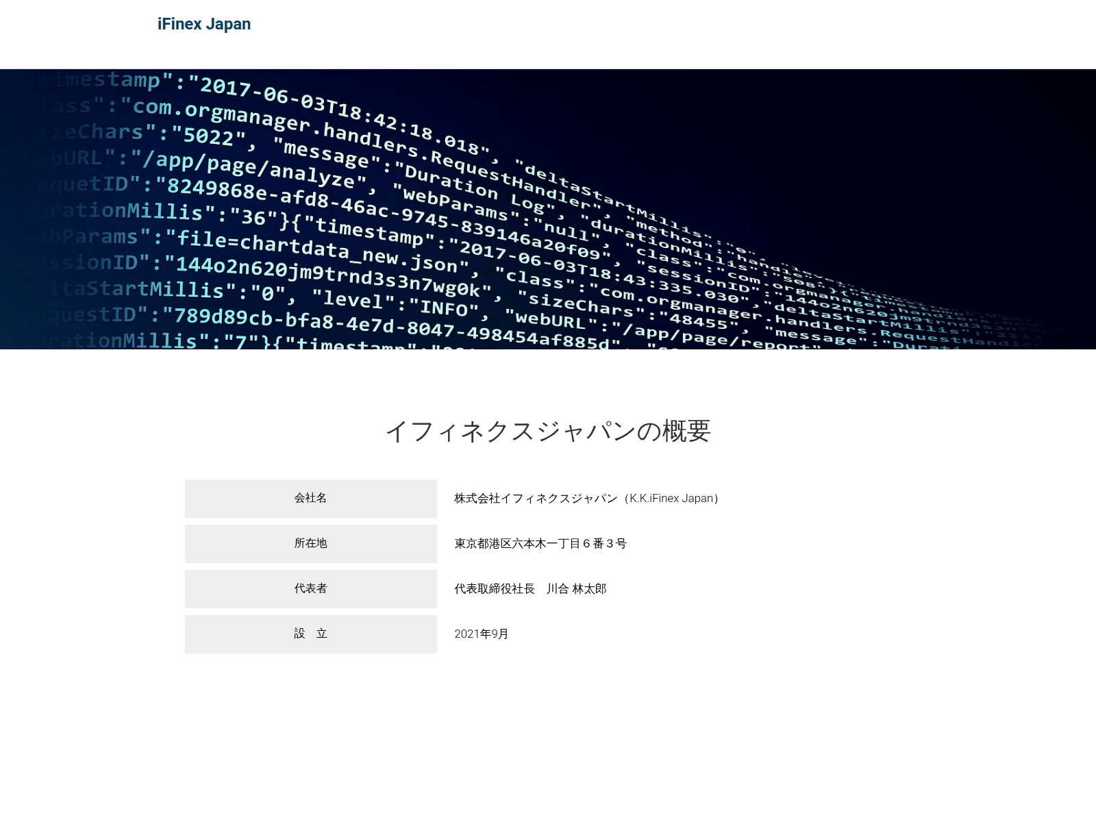 Screenshot of ifinex.jp