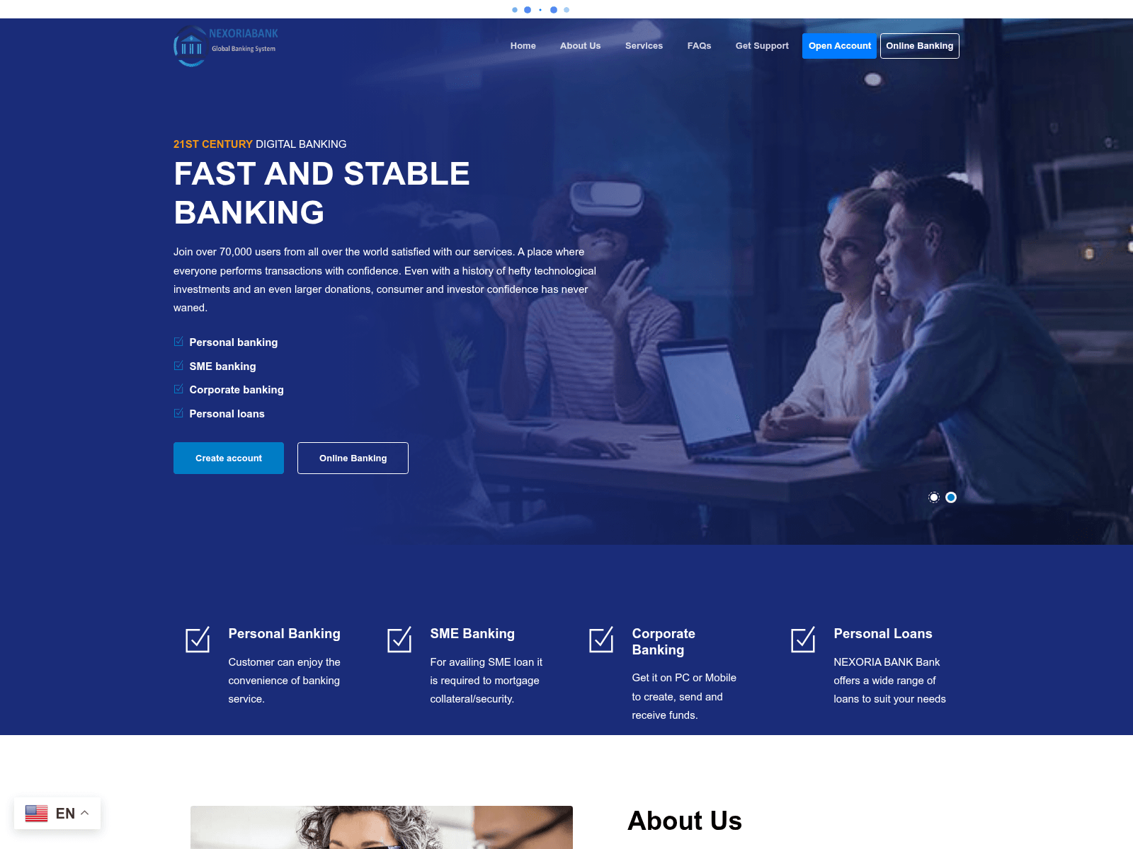 Screenshot of nexoriabnk.ltd