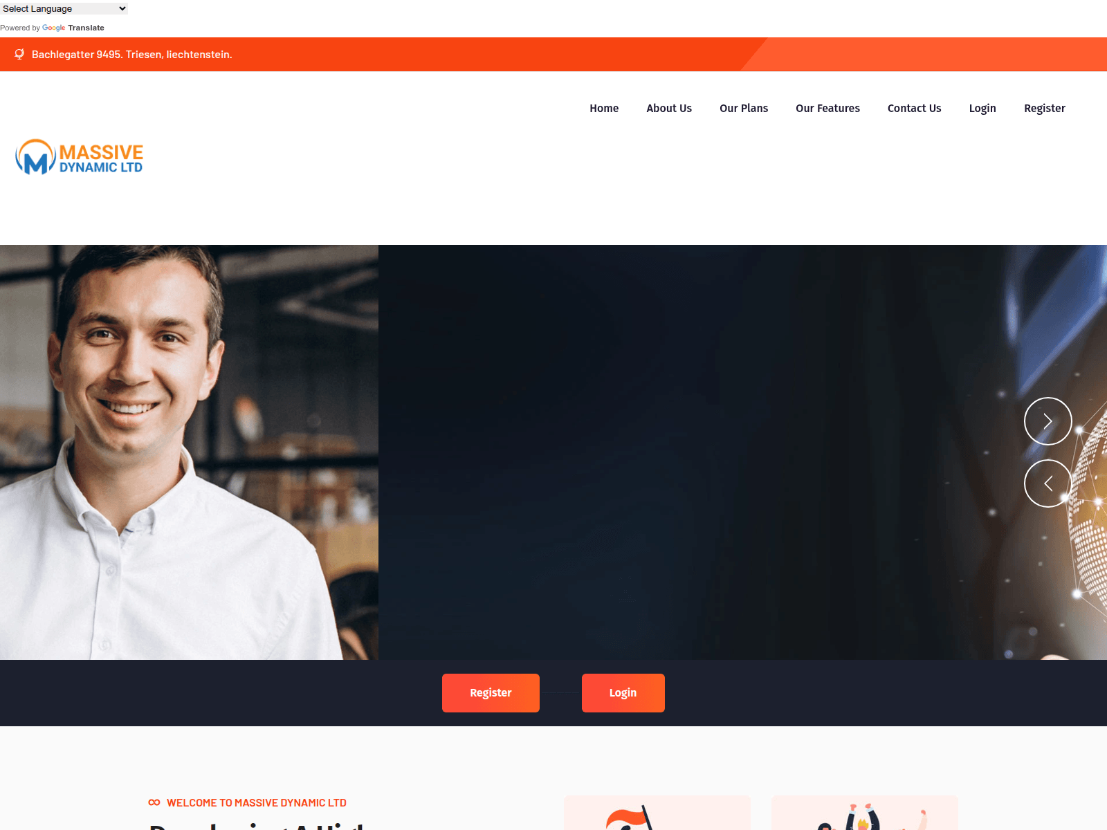 Screenshot of massivedynamiclimited.com