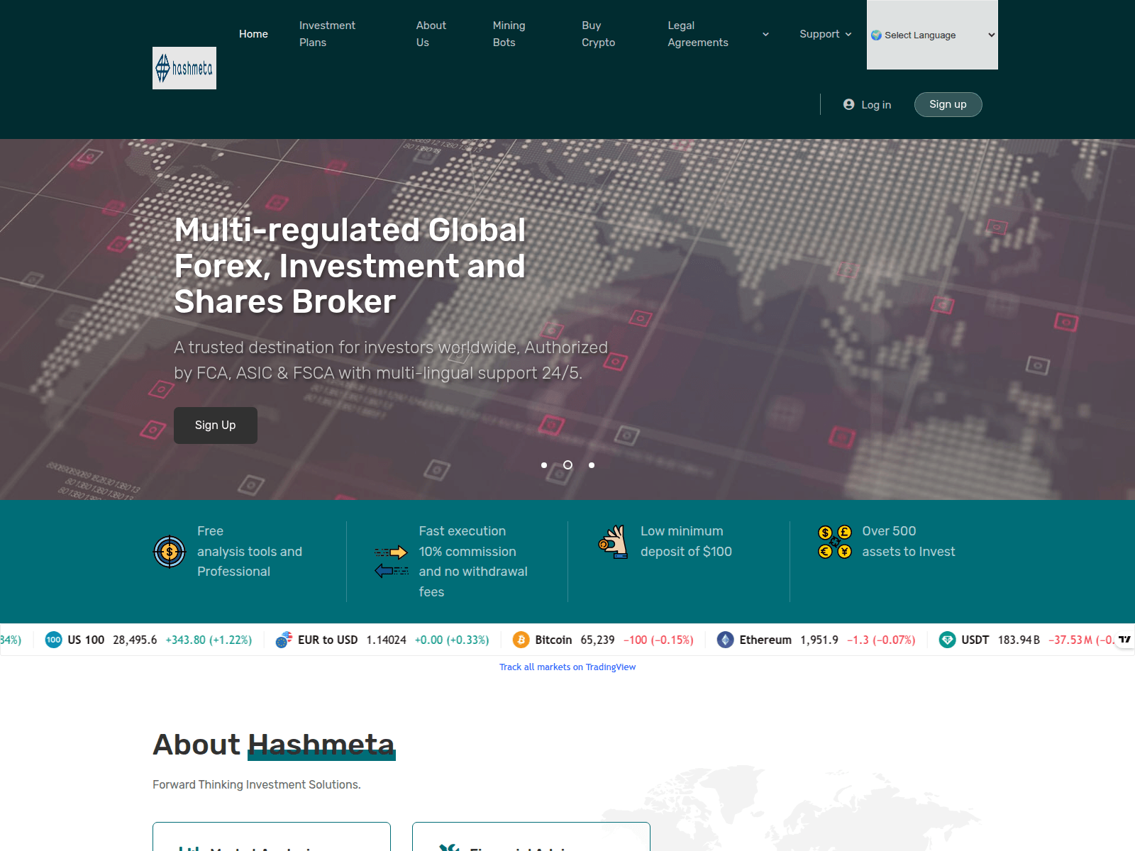 Screenshot of hashmeta.org