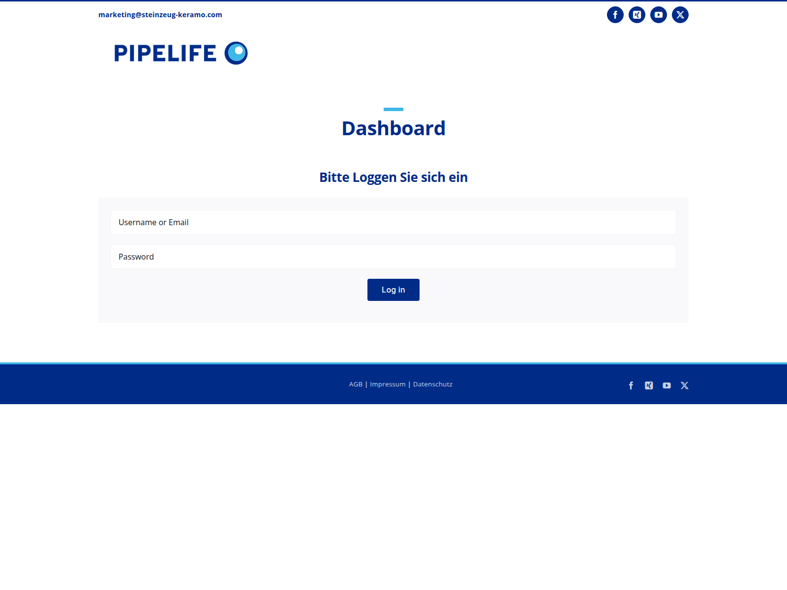 Screenshot of pipelife.services