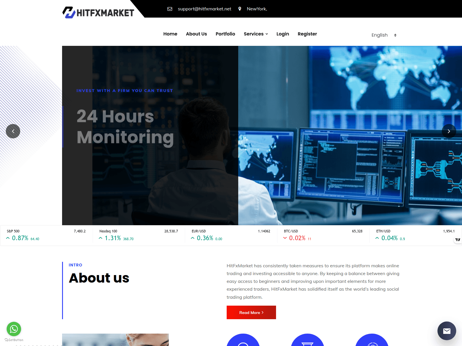 Screenshot of hitfxmarket.net