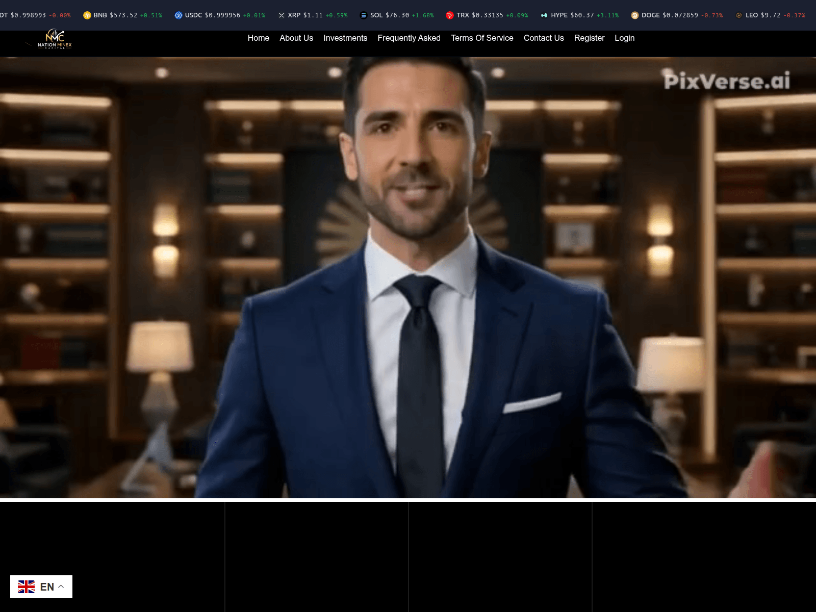 Screenshot of nationminexcapita.com