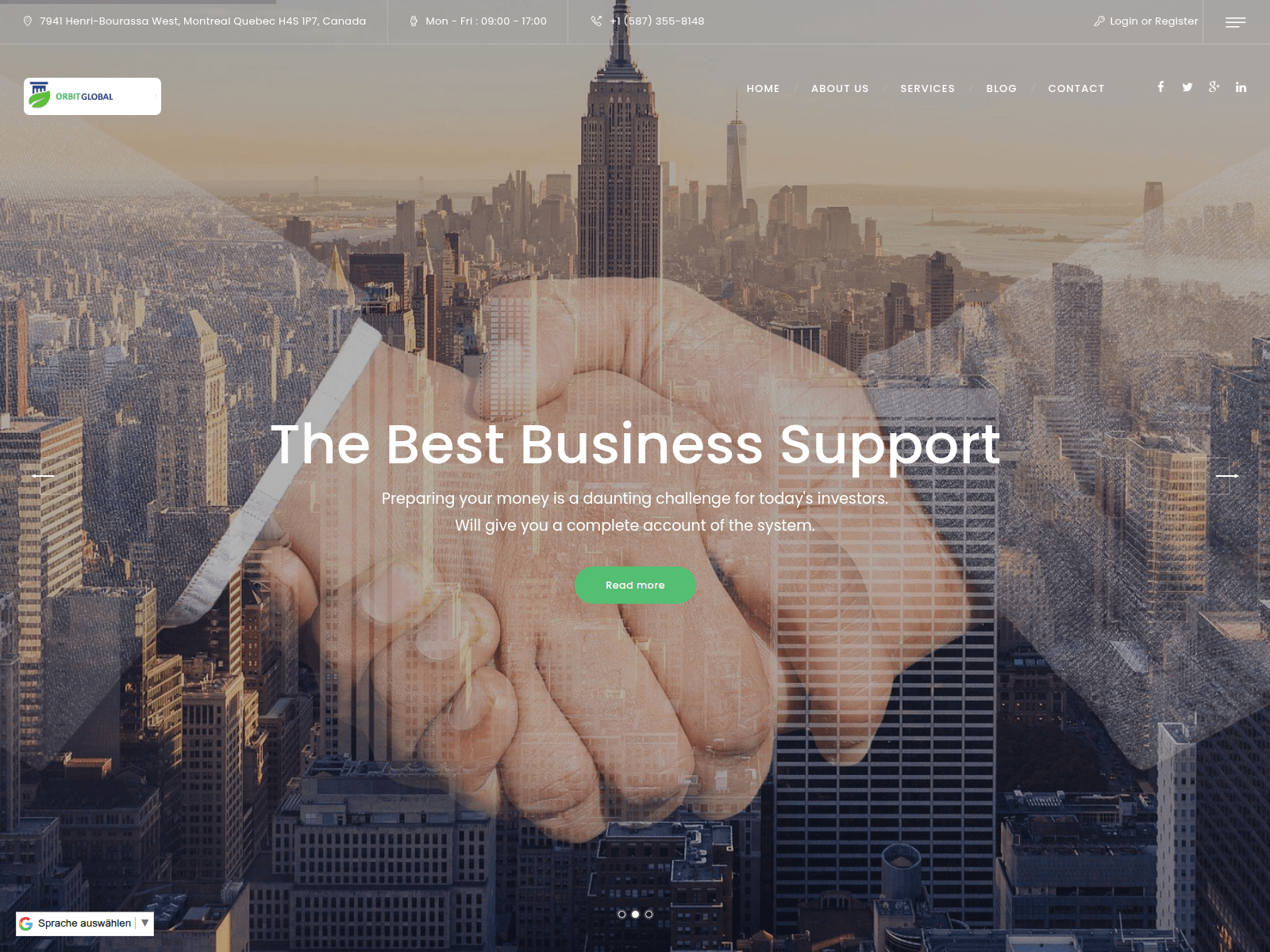 Screenshot of orbitglobal.ltd