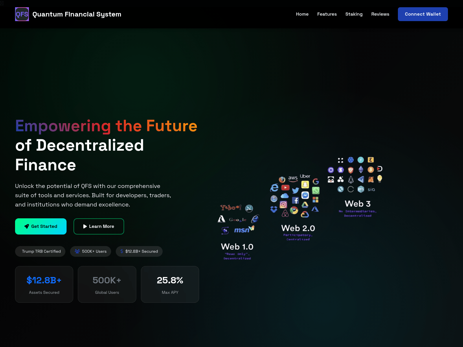 Screenshot of qfsgesaranetwork.org