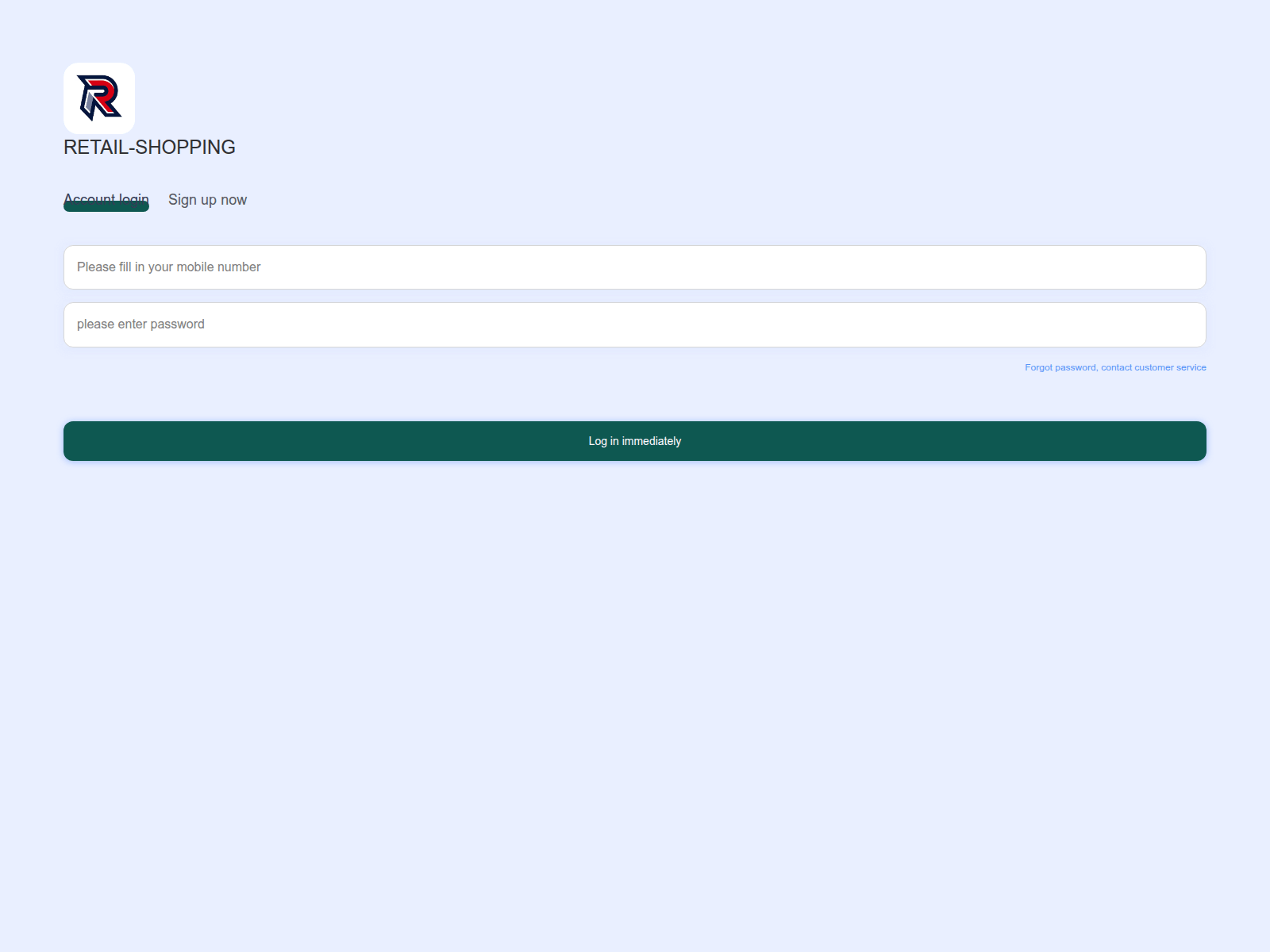 Screenshot of retail-shopping.shop