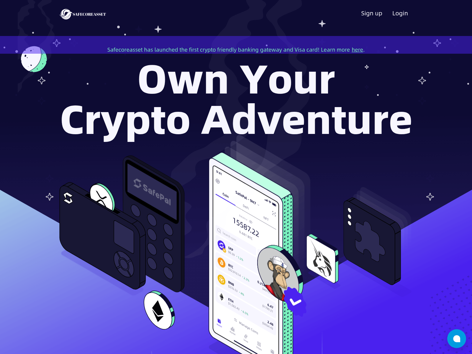 Screenshot of safecoreassets.com