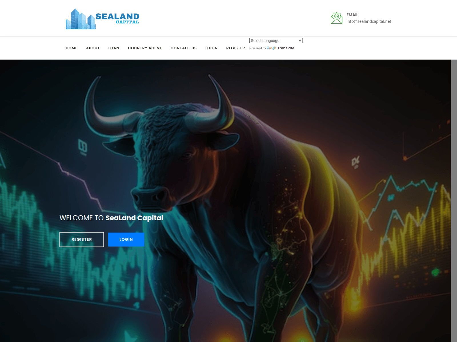 Screenshot of sealandcapital.net