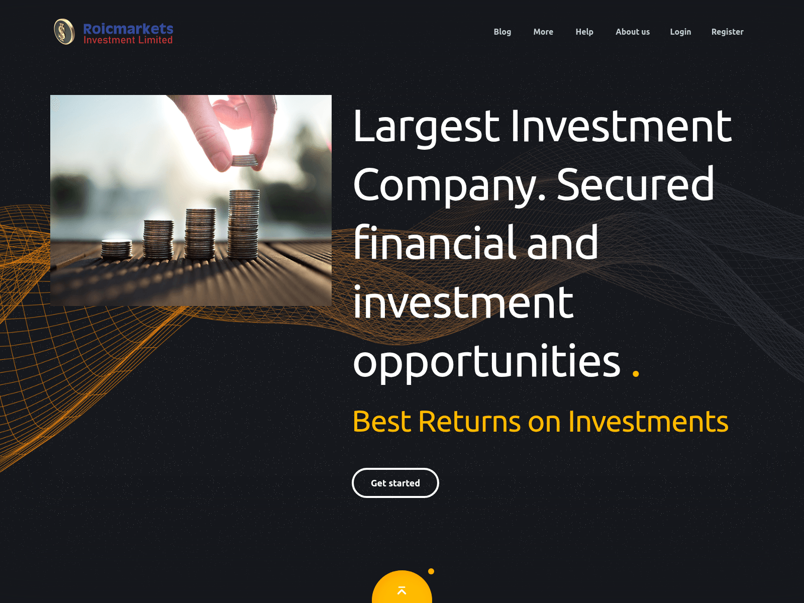 Screenshot of roictraders.com