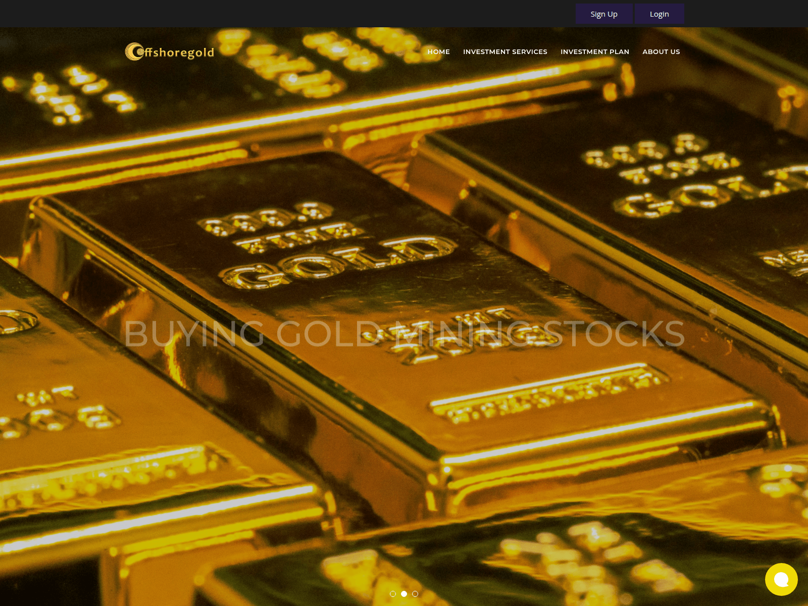 Screenshot of offshoregoldinvest.com