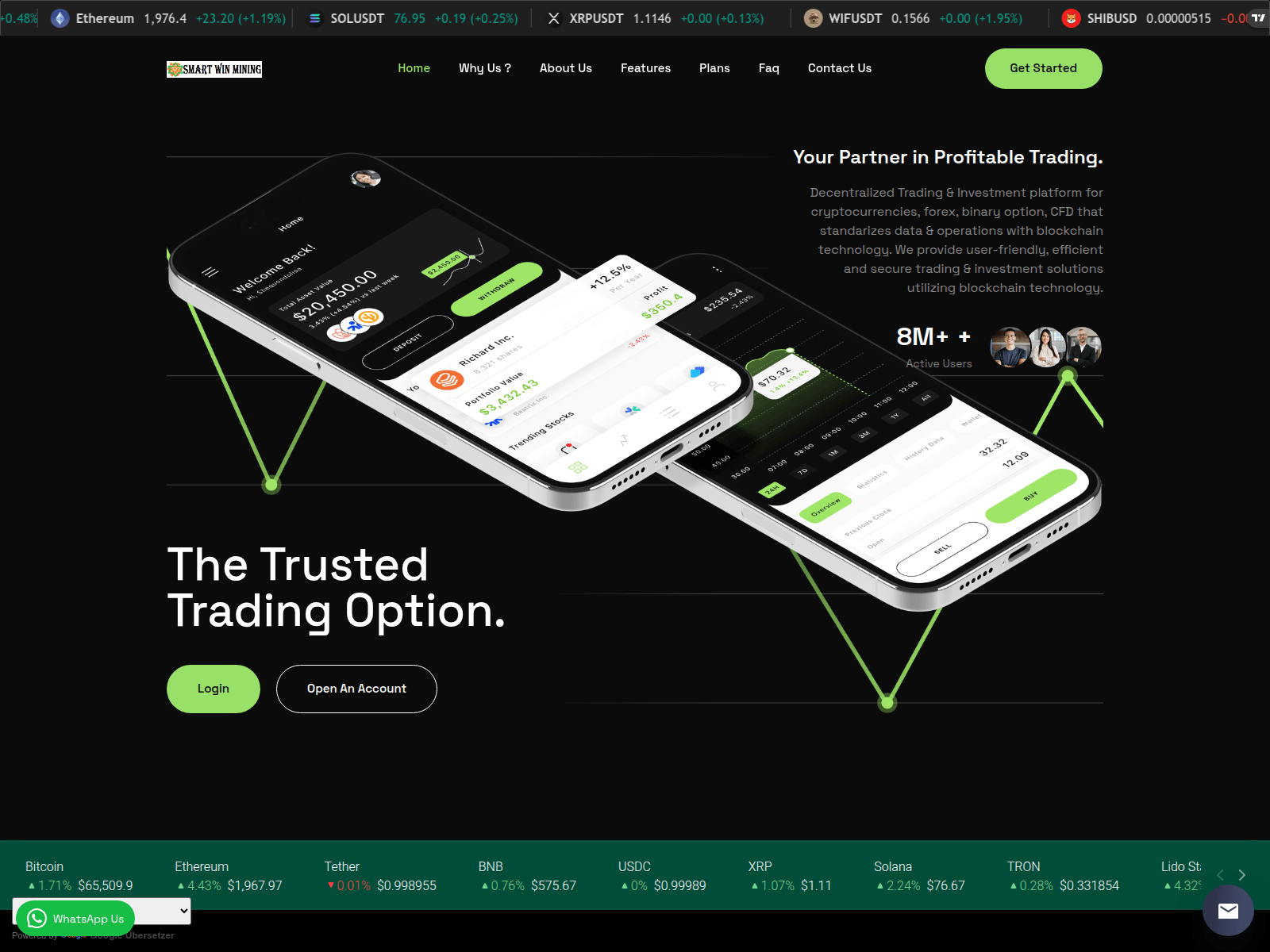 Screenshot of smartwinmin.top