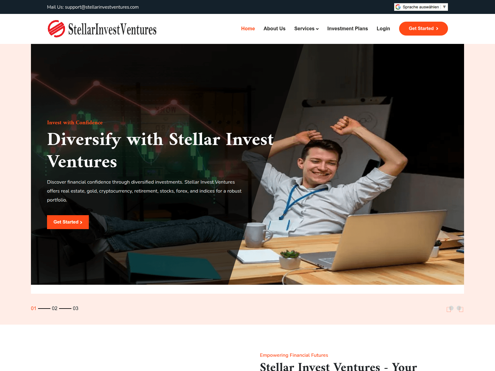 Screenshot of stellarinvestventures.com