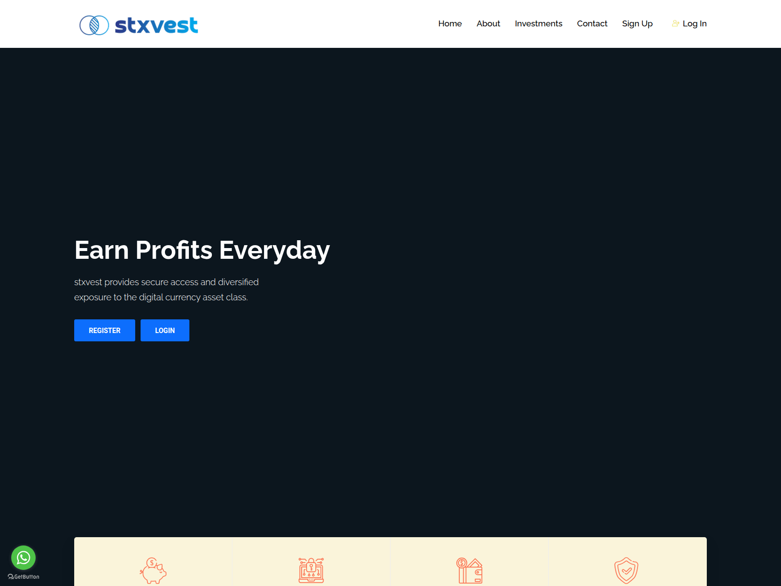 Screenshot of stxvest.com
