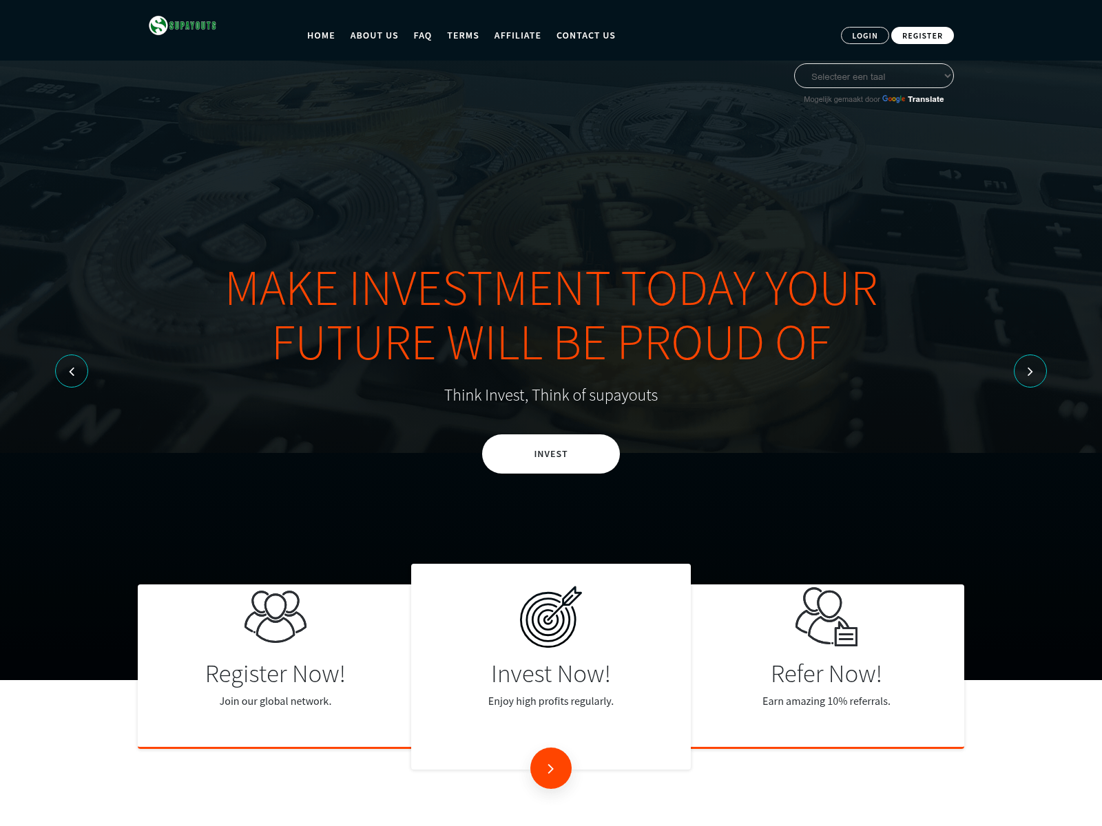 Screenshot of supayoutss.com