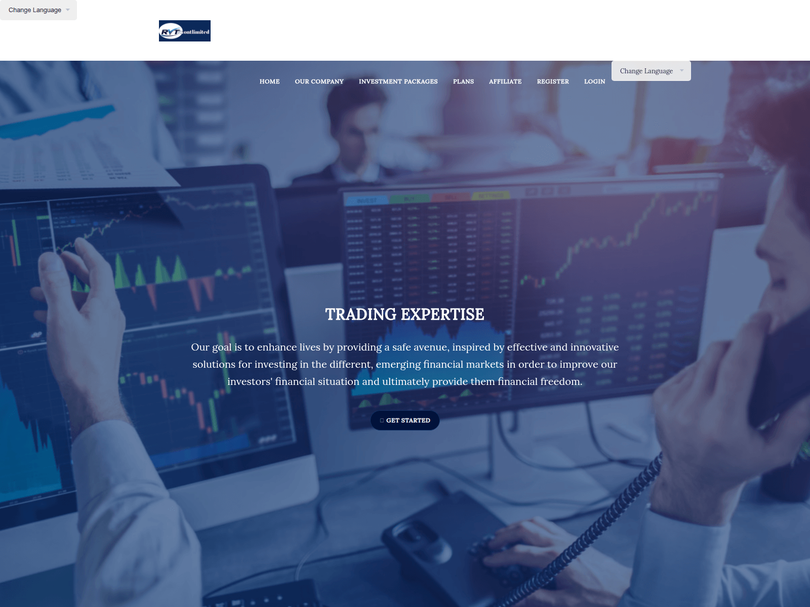 Screenshot of rivont-limited.icu
