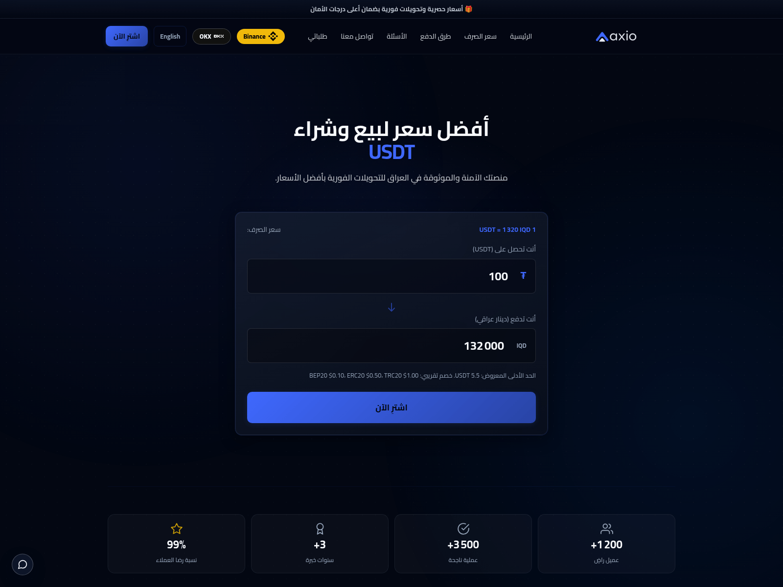 Screenshot of tetheriq.ch