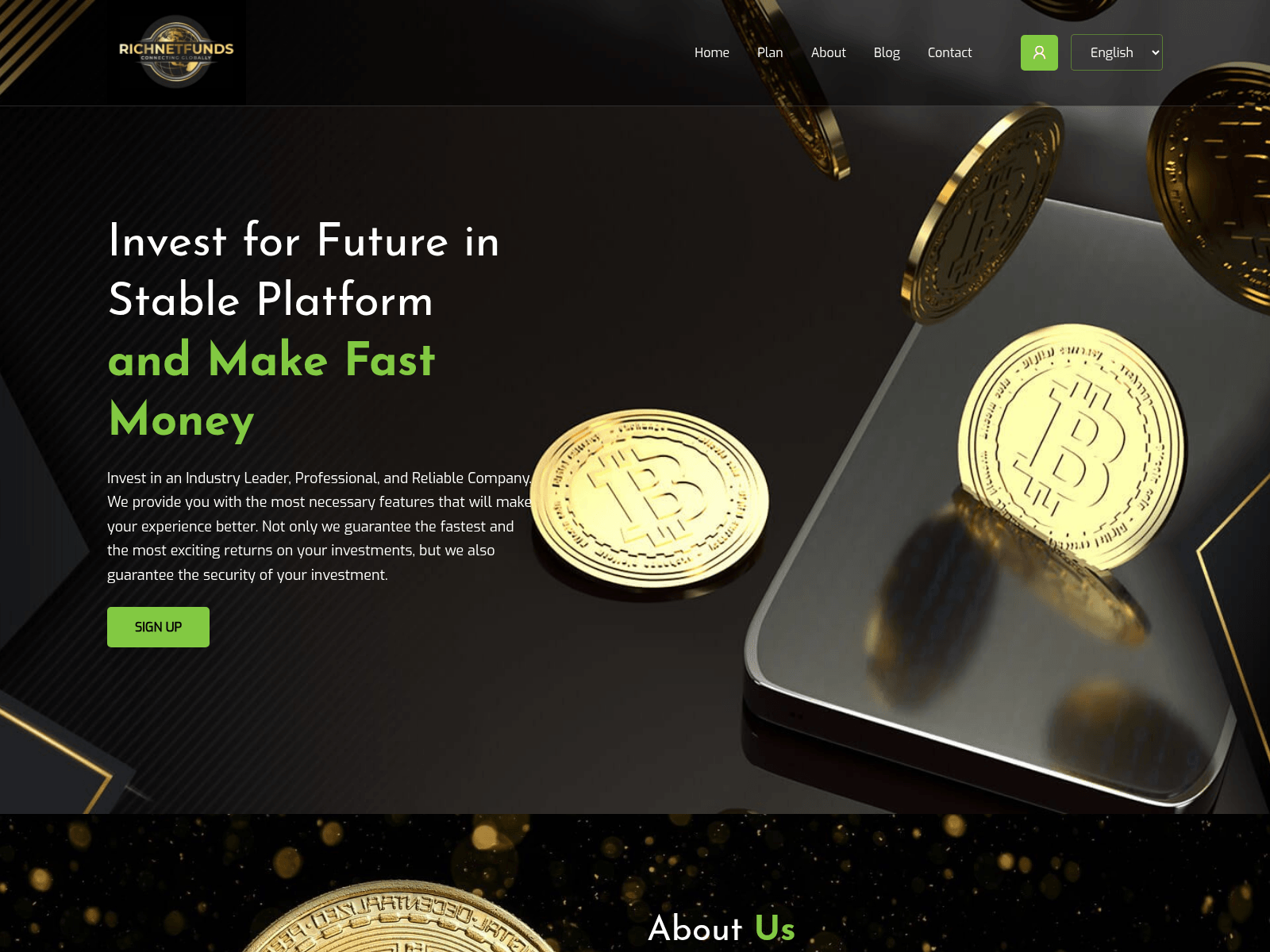 Screenshot of richnetsfunds.com