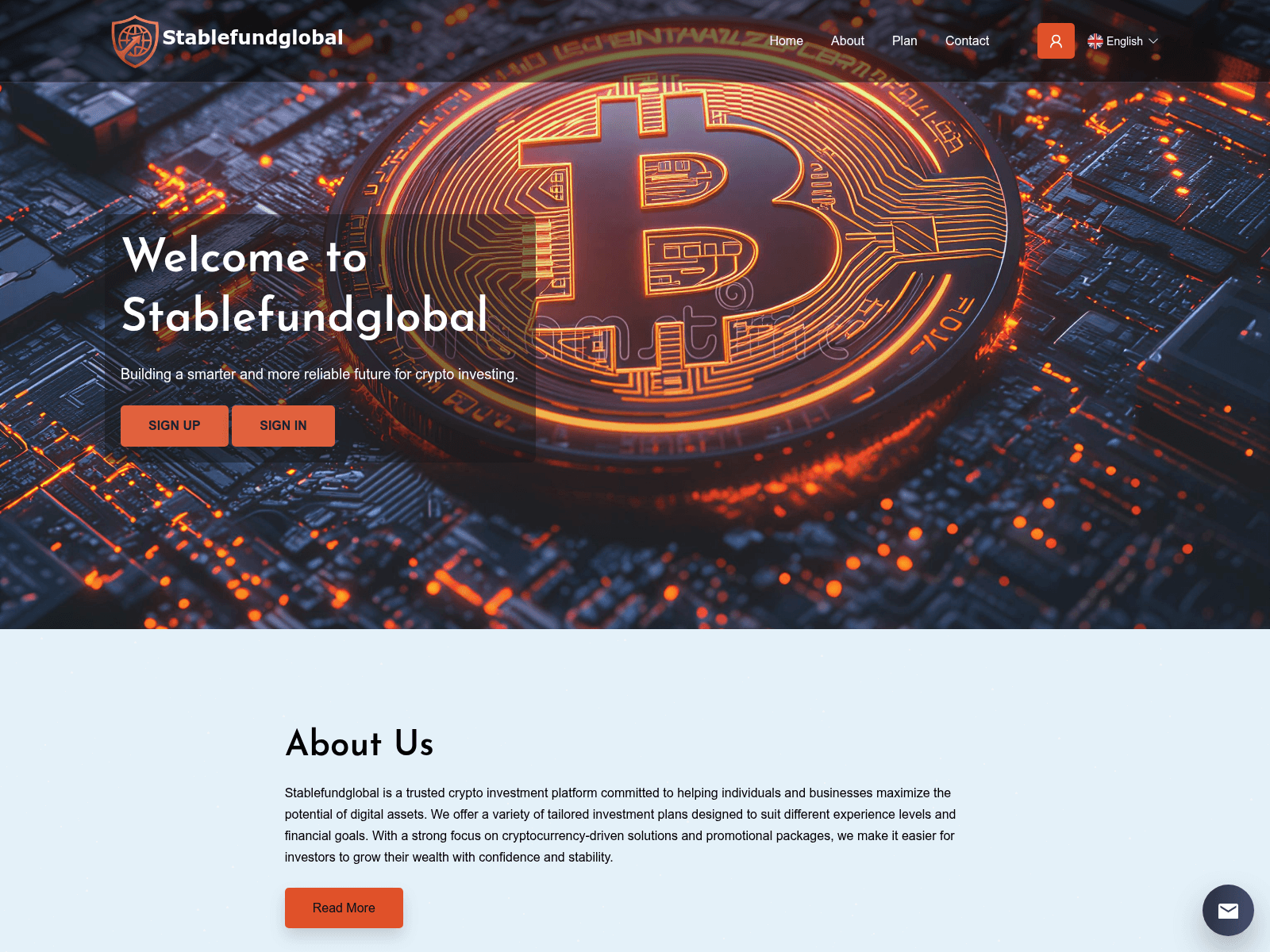 Screenshot of stablefundglobal.com