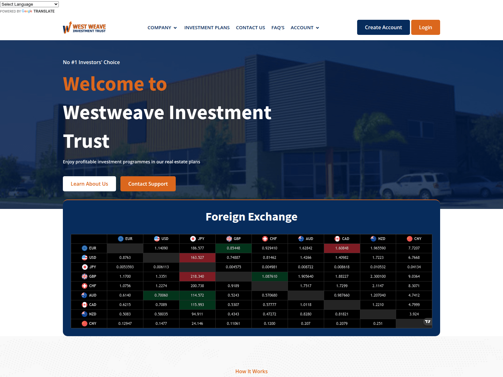Screenshot of westweavelimited.com