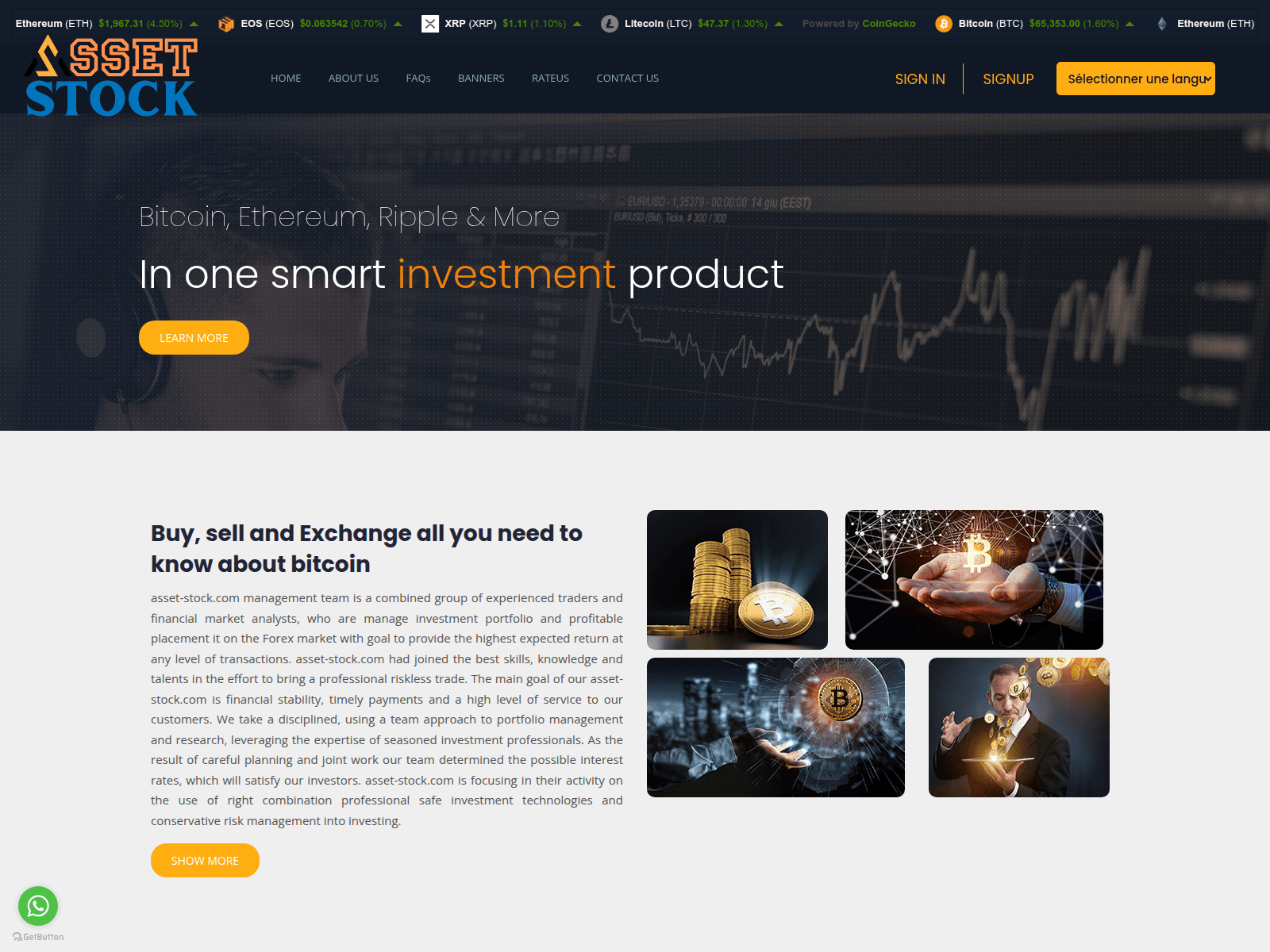 Screenshot of asset-stock.com