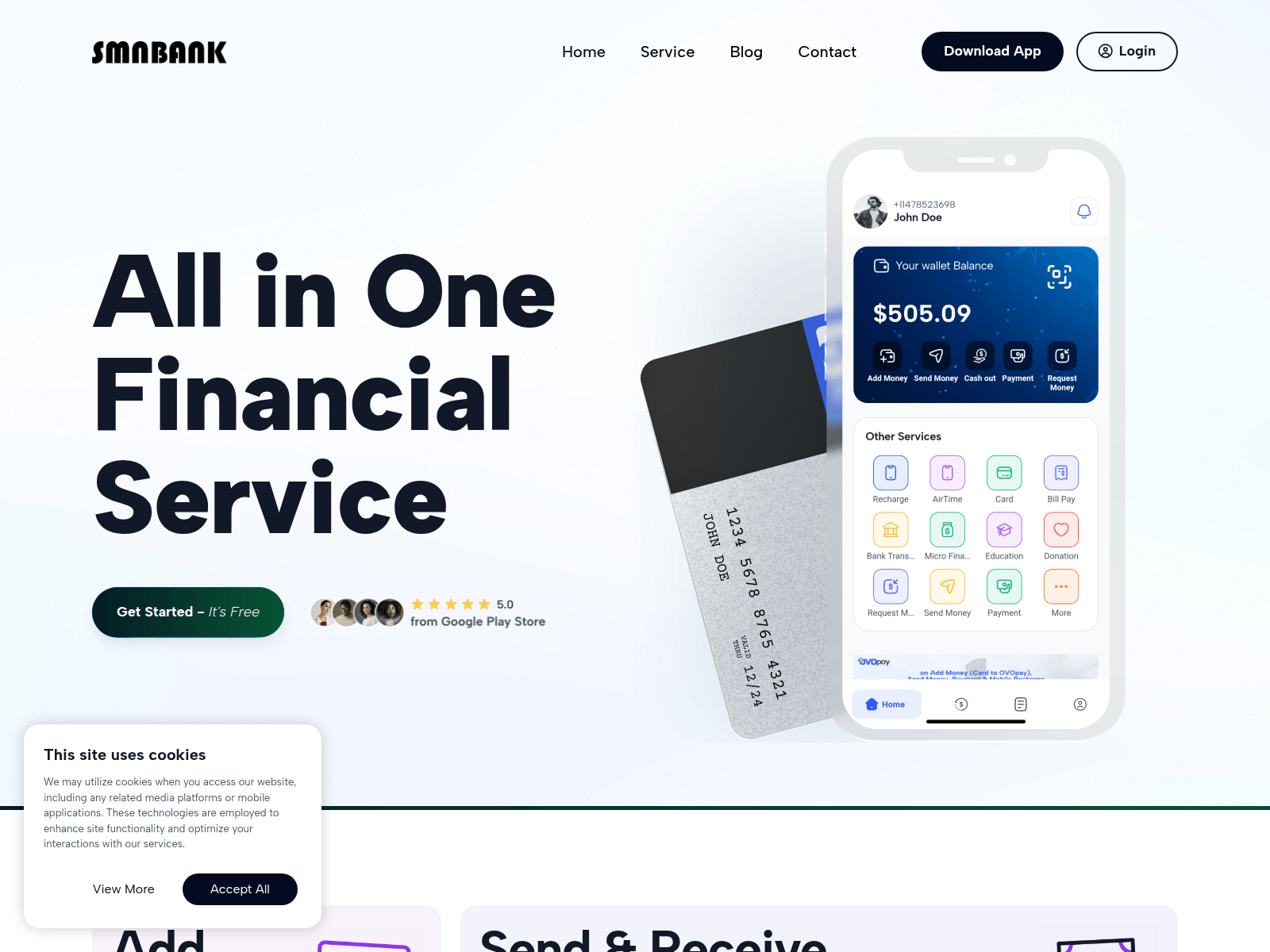 Screenshot of smnbank.org