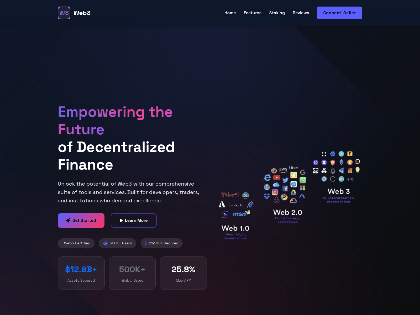 Screenshot of web3qworld.ltd
