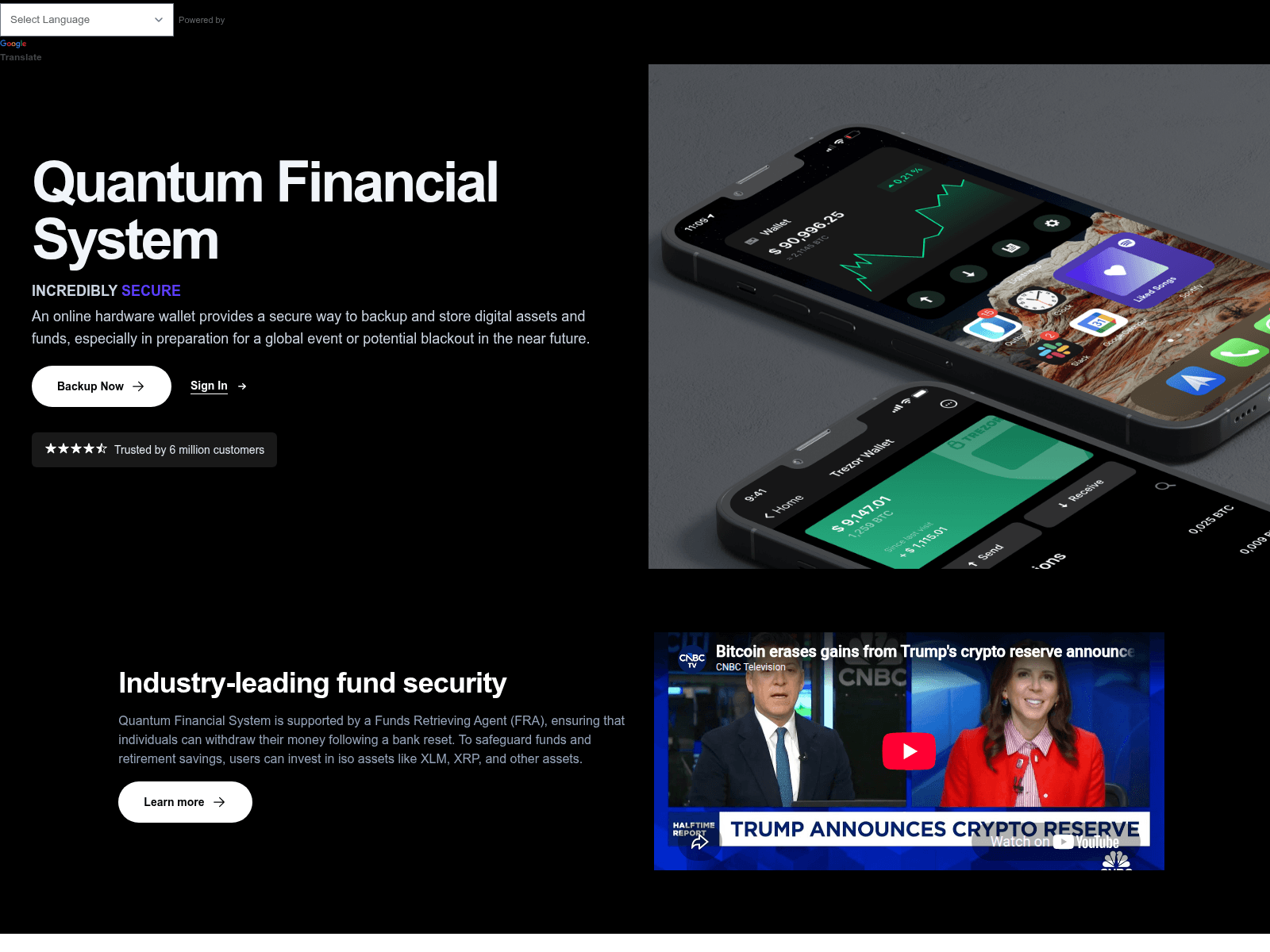 Screenshot of qfsassetsworld.com