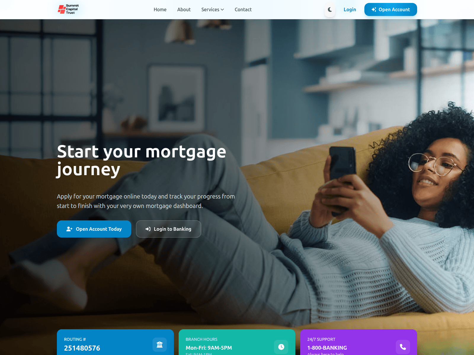 Screenshot of summitcapitaltru.com