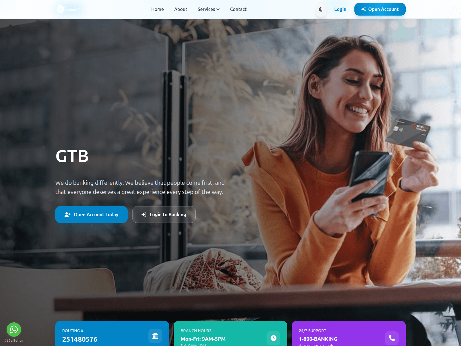Screenshot of gtbuk.com