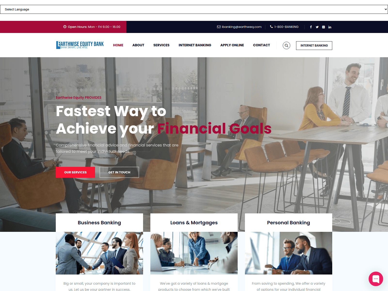 Screenshot of earthweq.com