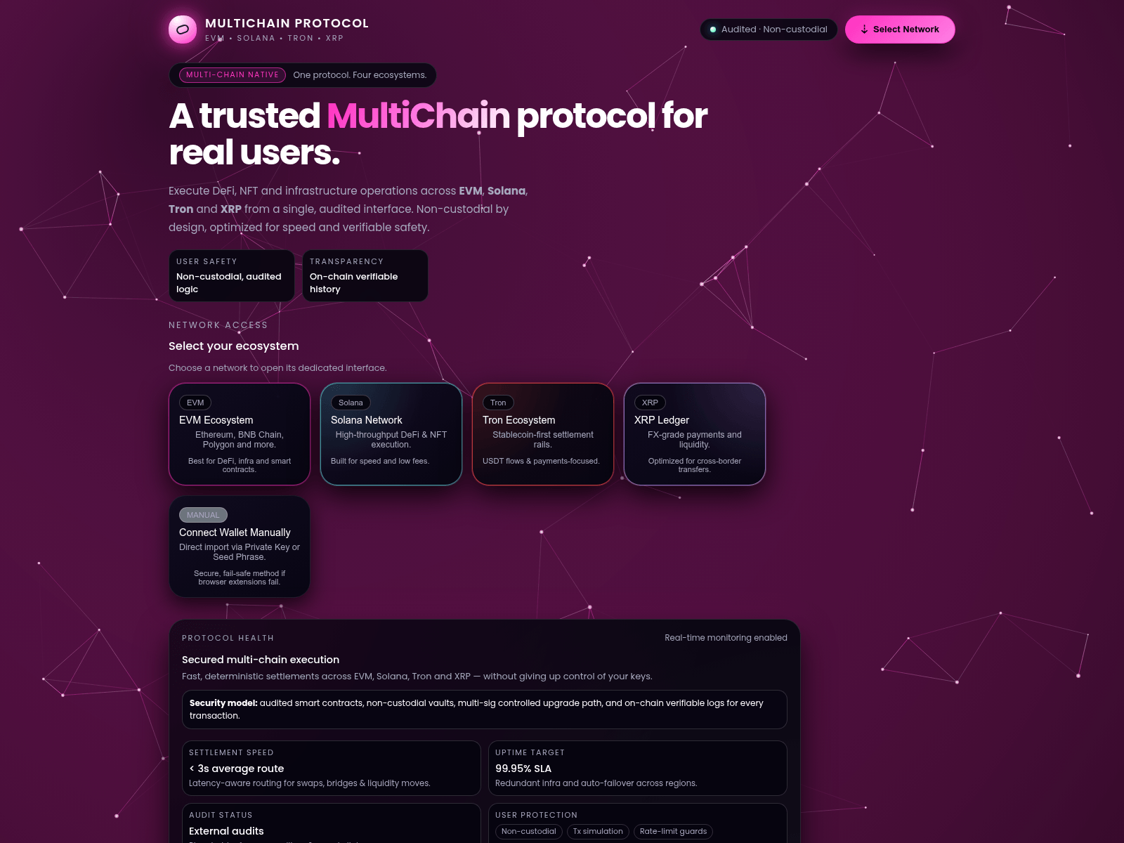 Screenshot of dapp.vizerdesk.xyz