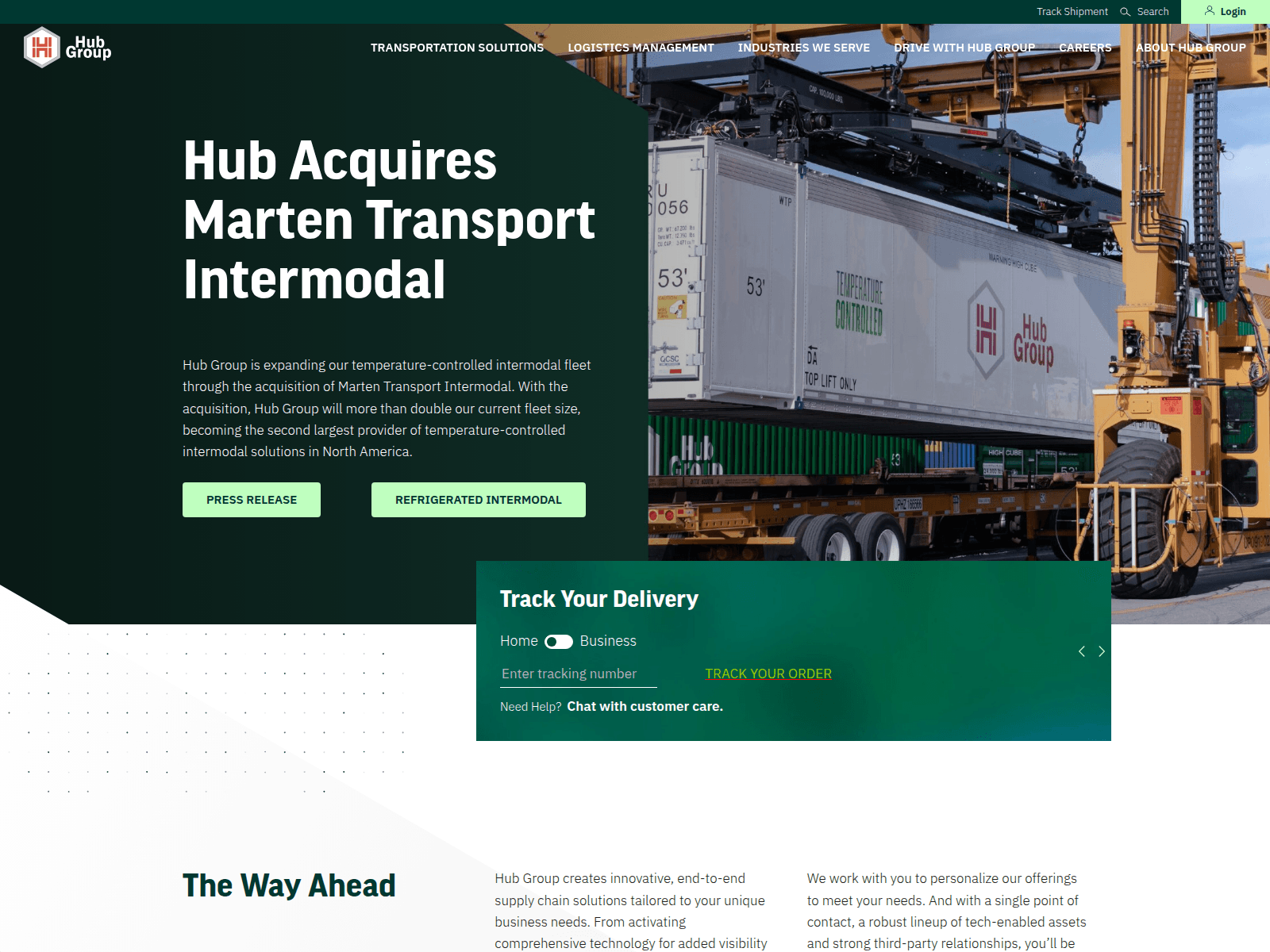 Screenshot of hobgroup.us