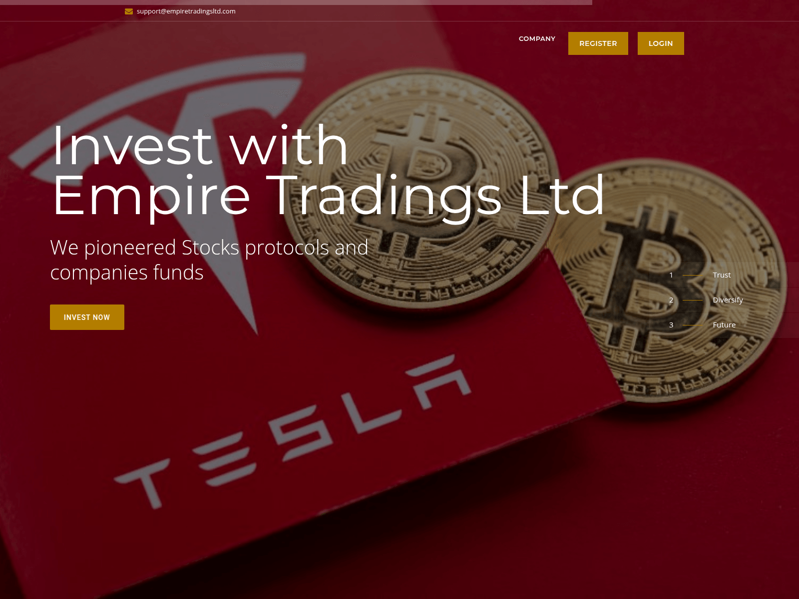 Screenshot of empiretradingsltd.com