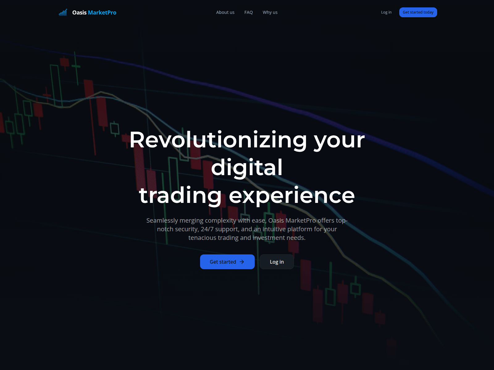 Screenshot of oasismarketpro.com