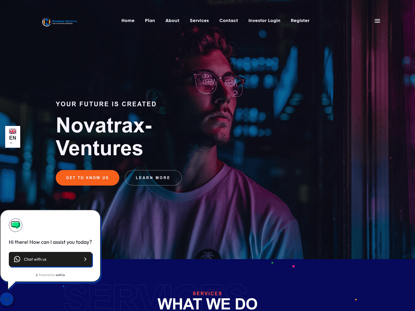 Screenshot of novatrax-vent.com