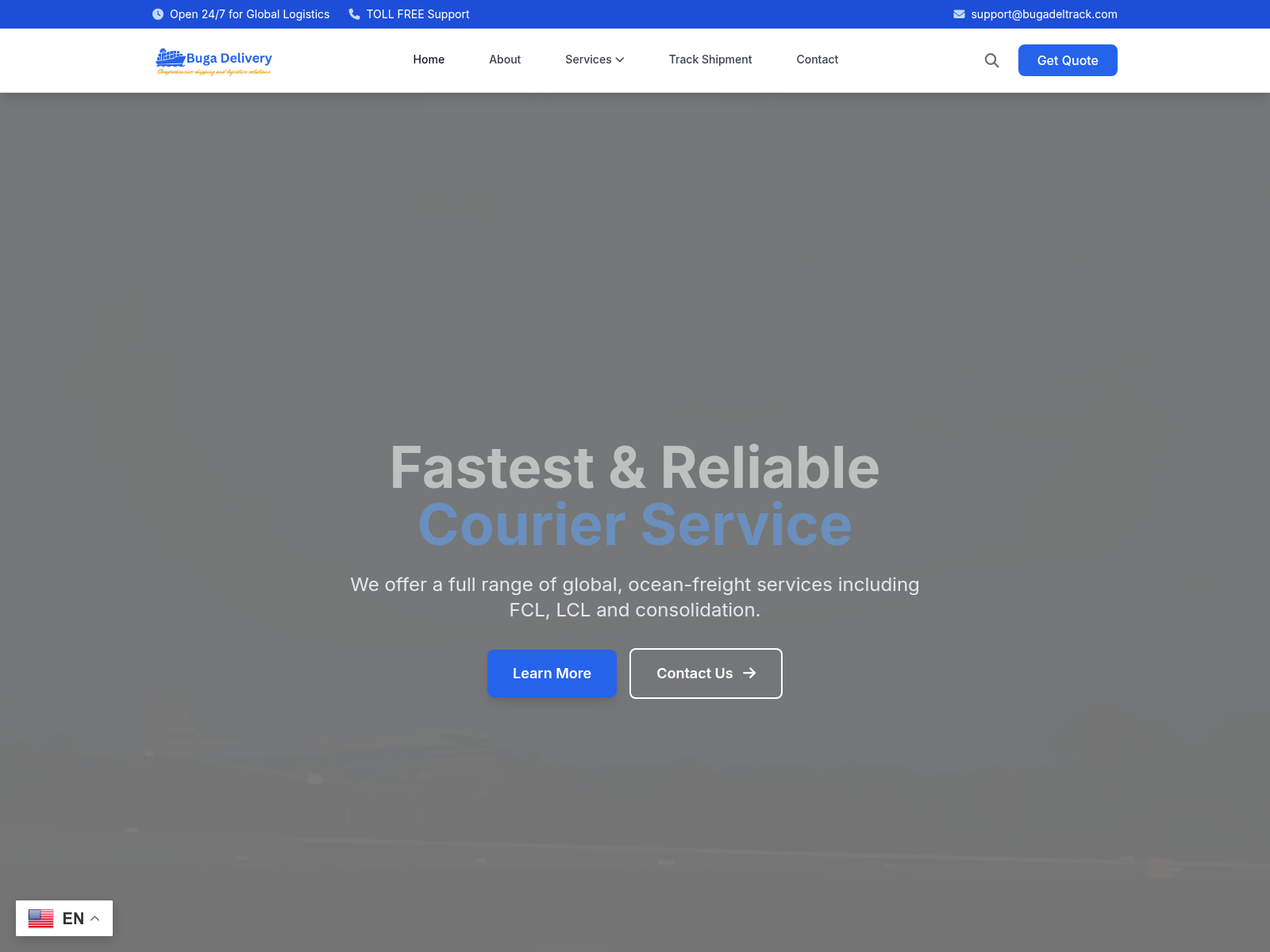 Screenshot of bugadeltrack.com