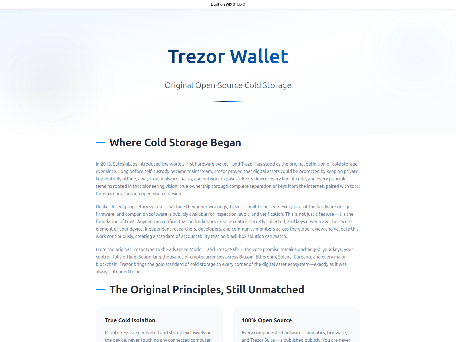 Screenshot of trejor-homeapps.wixstudio.com