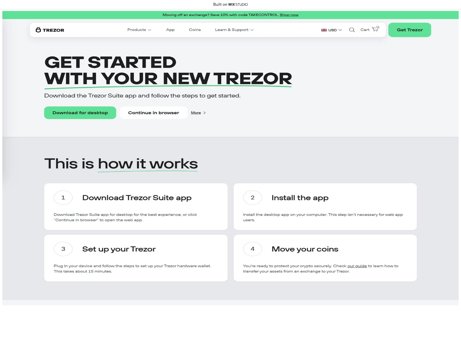 Screenshot of starten-trzoncdn.wixstudio.com